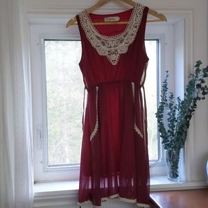 Boho lace dress - size s/m